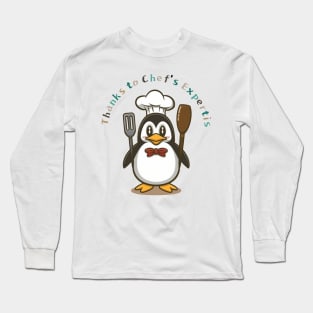 Penguin Chef Long Sleeve T-Shirt